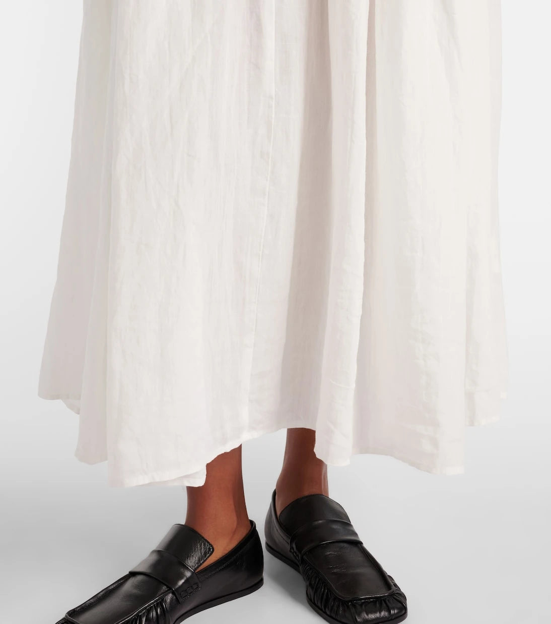 Róhe - Oversized ramie maxi dress