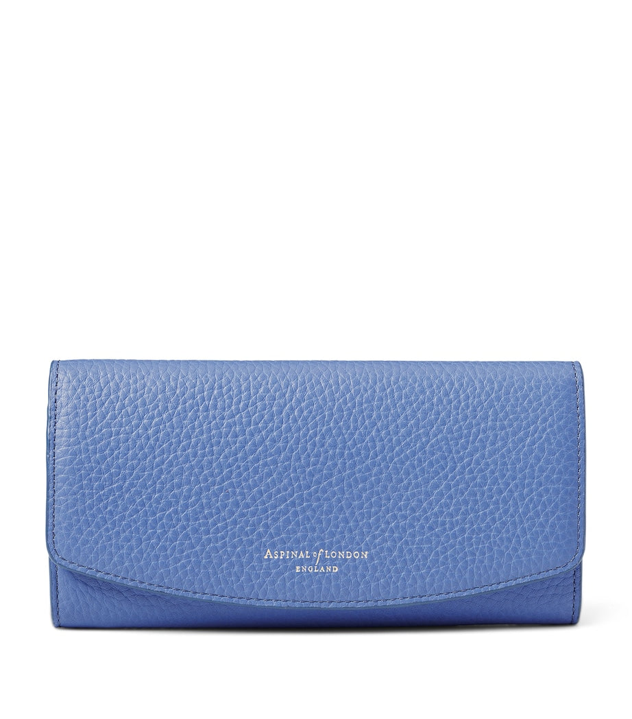 Blue Leather Essential Purse