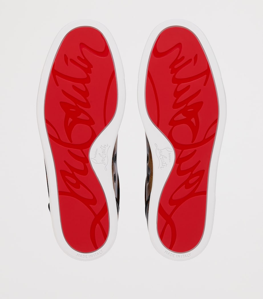 Christian Louboutin Red Fun Louise Junior Sneakers