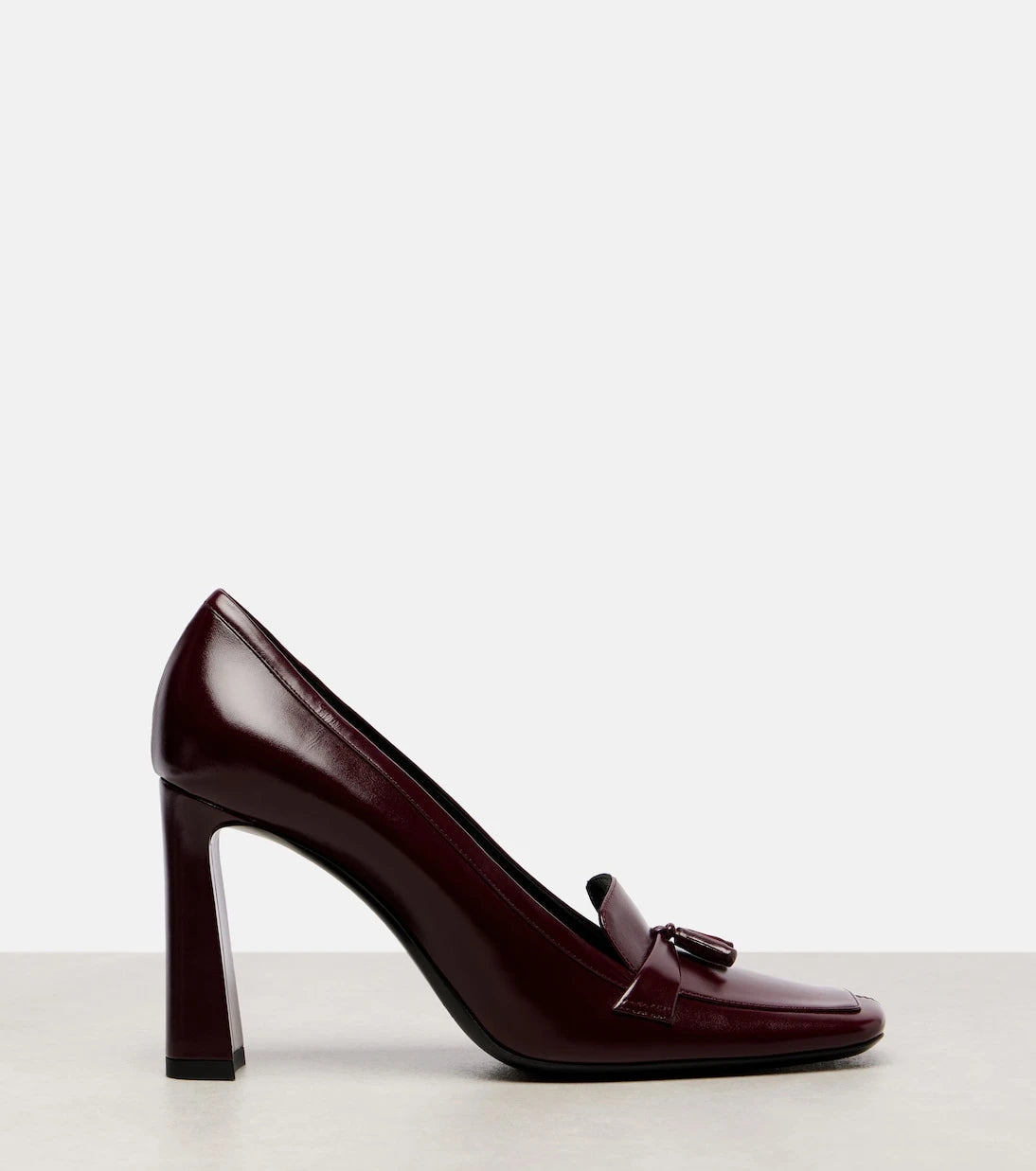 Saint Laurent - Chloé 90 leather loafer pumps