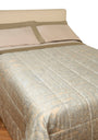 Cotton Chain Quilted Bedspread (270cm x 270cm)