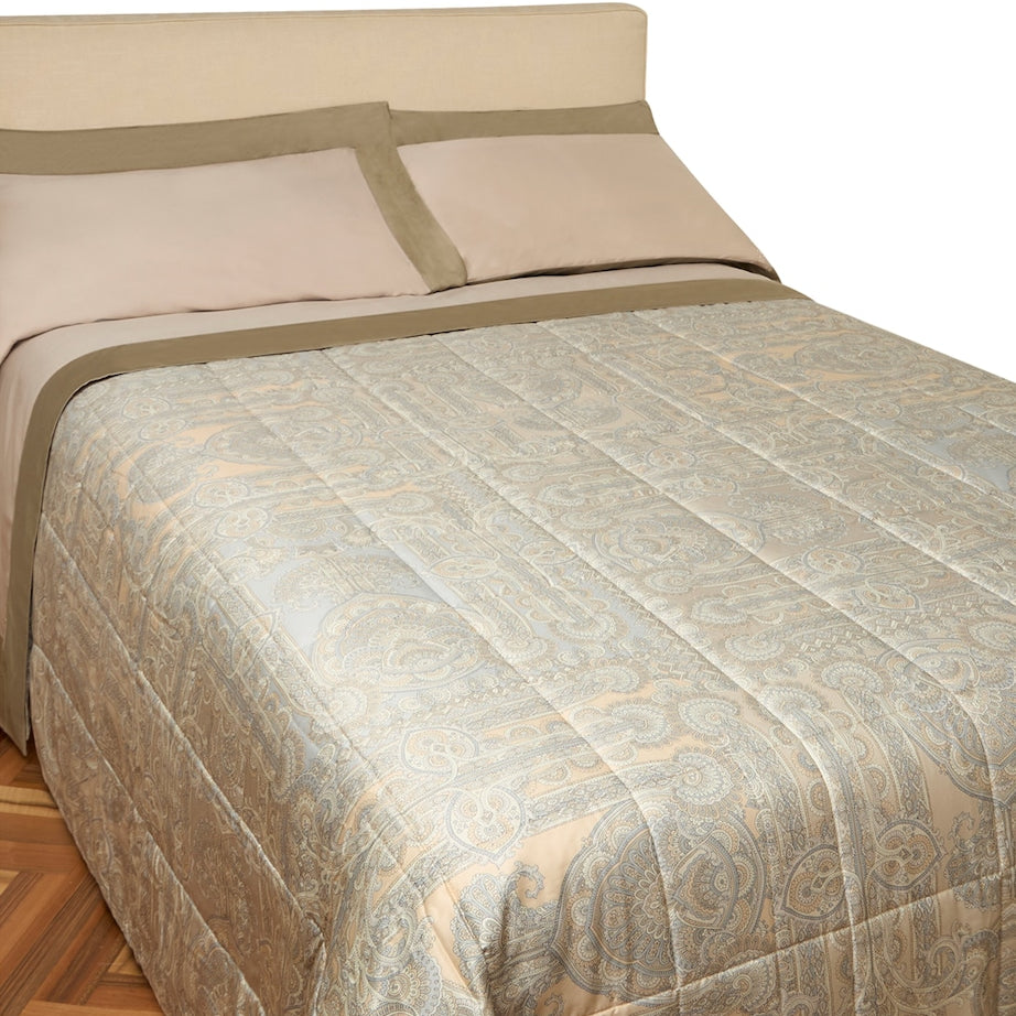Cotton Chain Quilted Bedspread (270cm x 270cm)