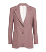Victoria Beckham Pink Single-Breasted Blazer