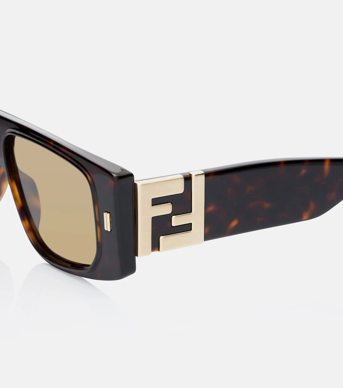 Fendi - FF Squared rectangular sunglasses