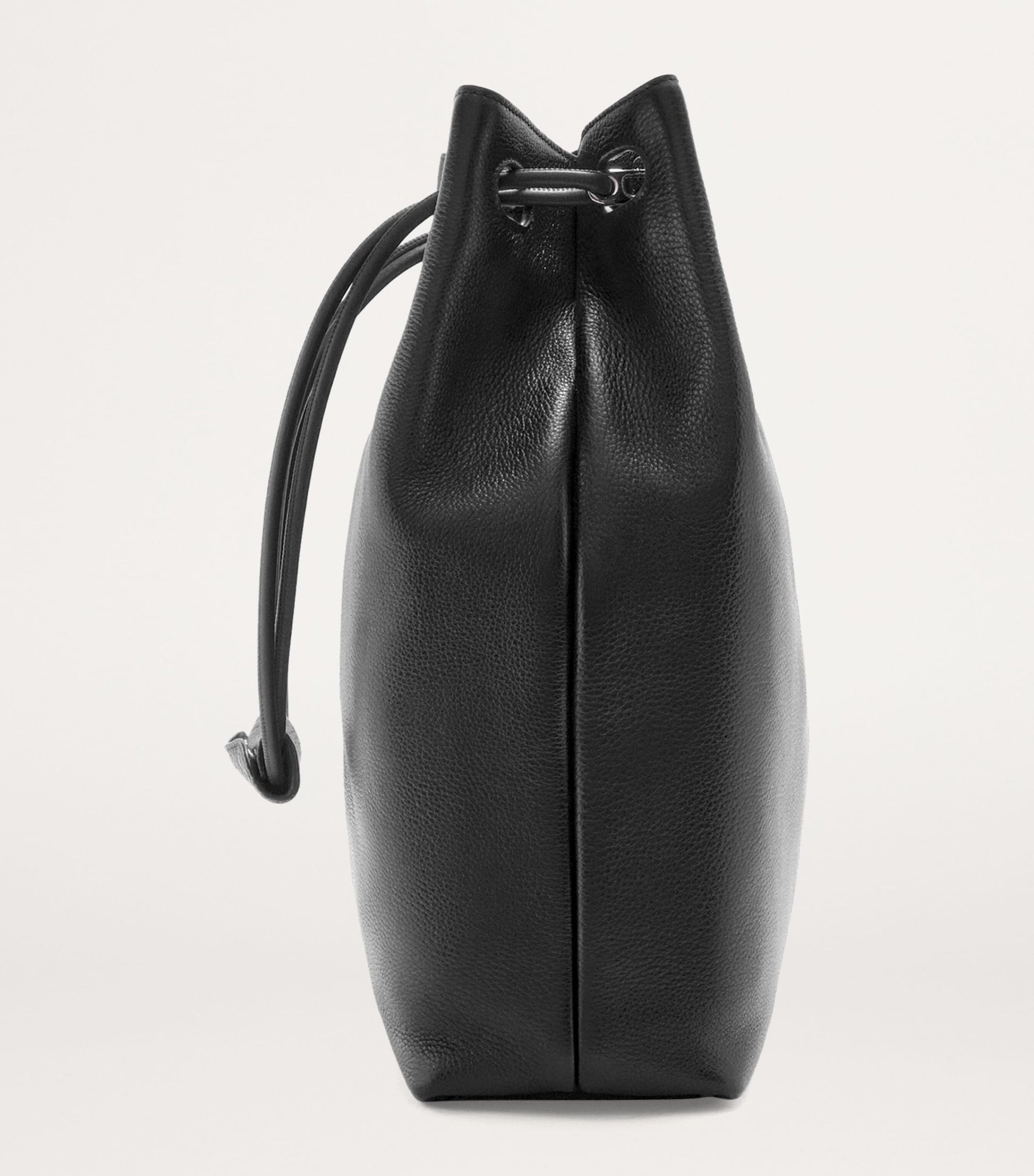 Leather Pebble Shoulder Bag