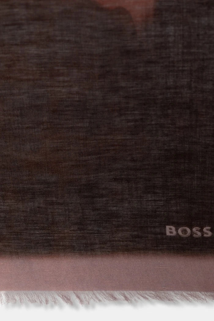 BOSS kadın keten şal Jinnah