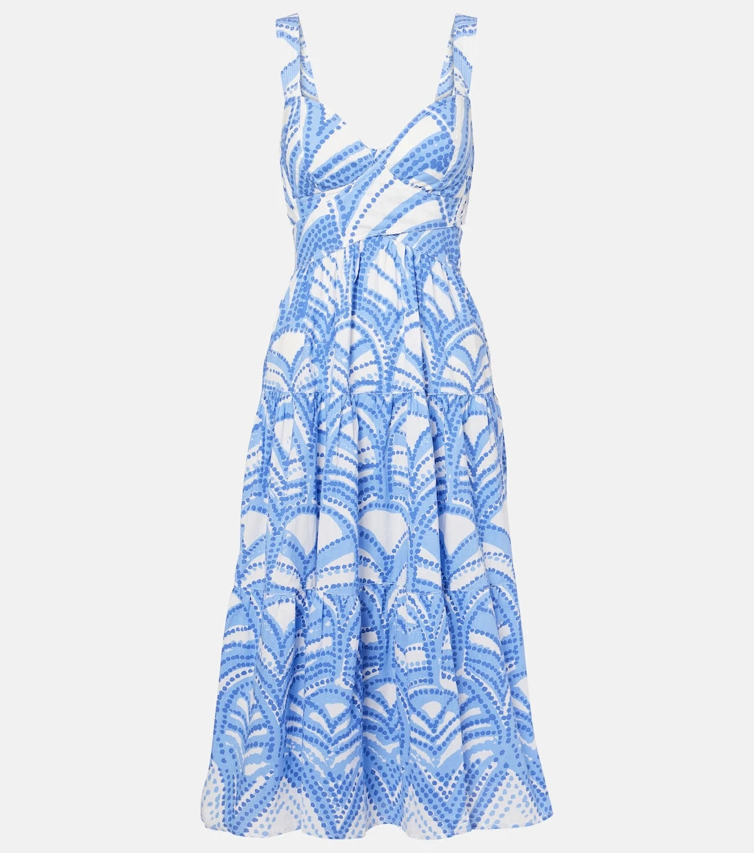 Poupette St Barth - Coco printed cotton midi dress