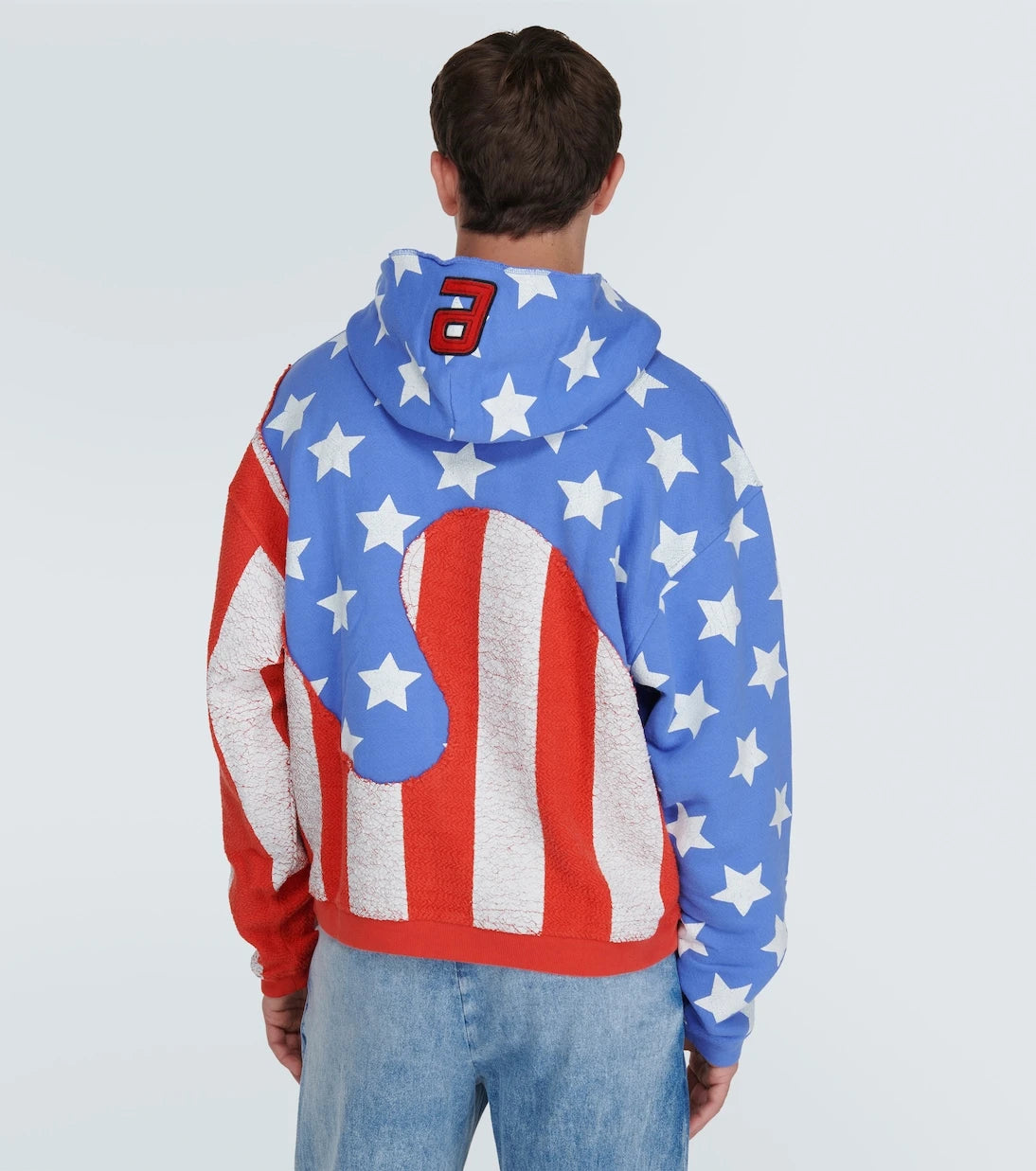 ERL - Stars and Stripes cotton hoodie
