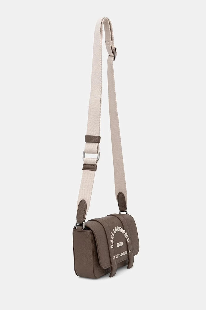 Karl Lagerfeld kadın crossbody çanta, suni deri K/RSG