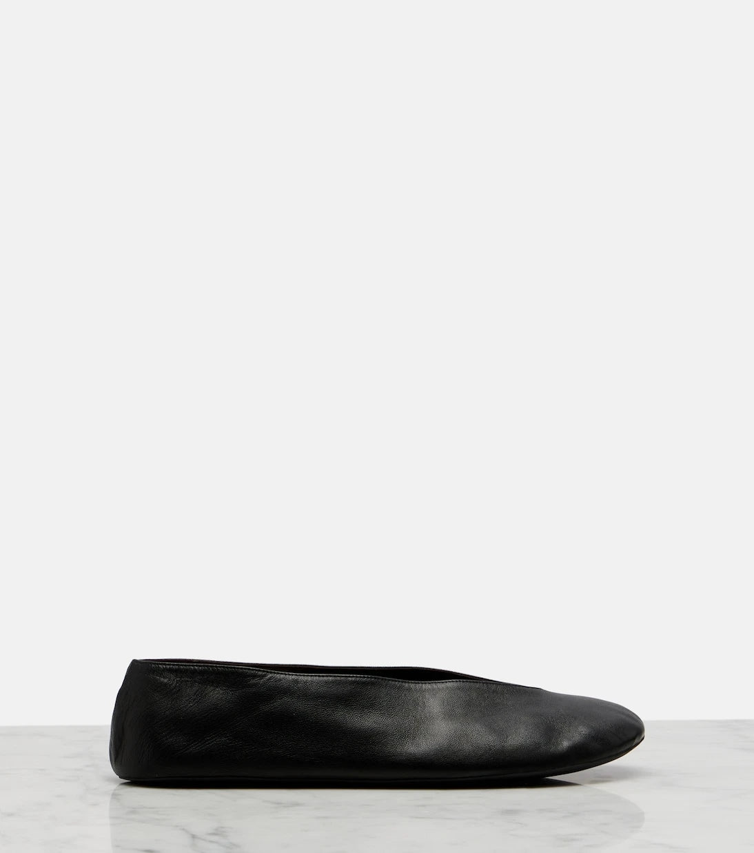The Row - Fay leather ballet flats