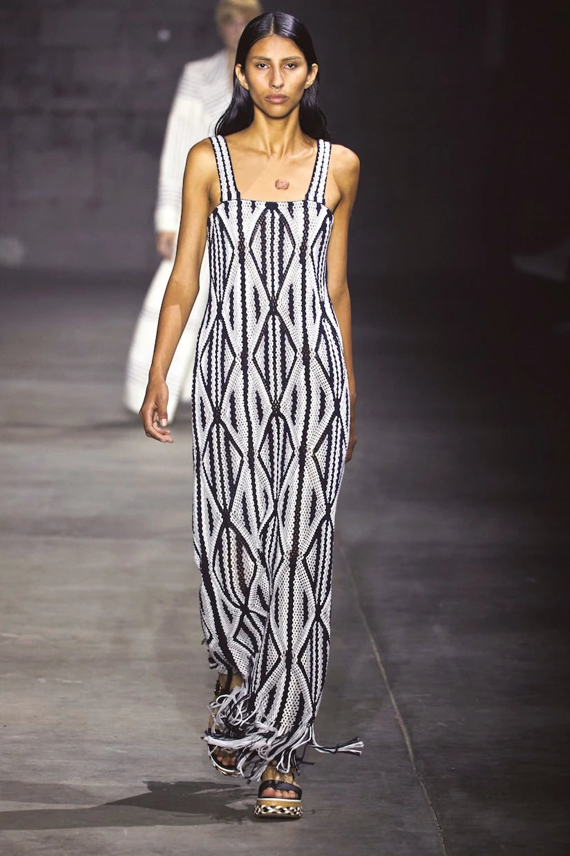 Gabriela Hearst - Daria macramé wool maxi dress