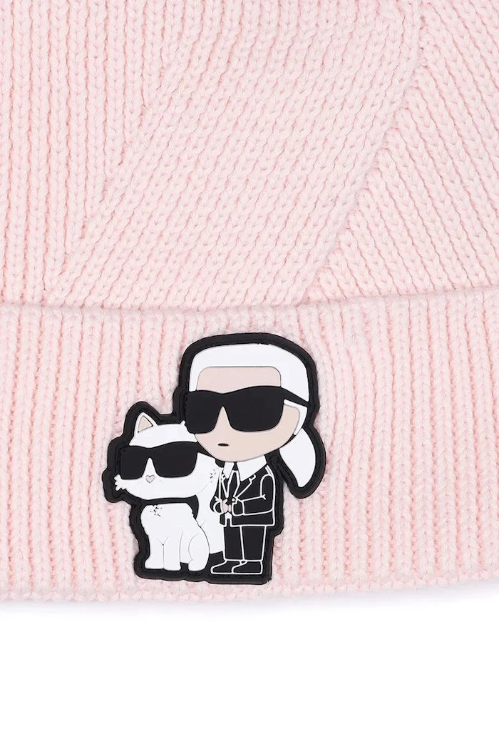 Детска памучна шапка Karl Lagerfeld