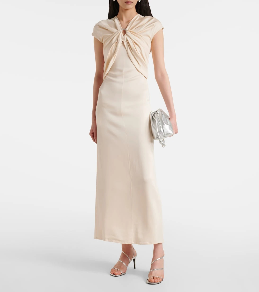 Tove - Tova gathered crêpe maxi dress