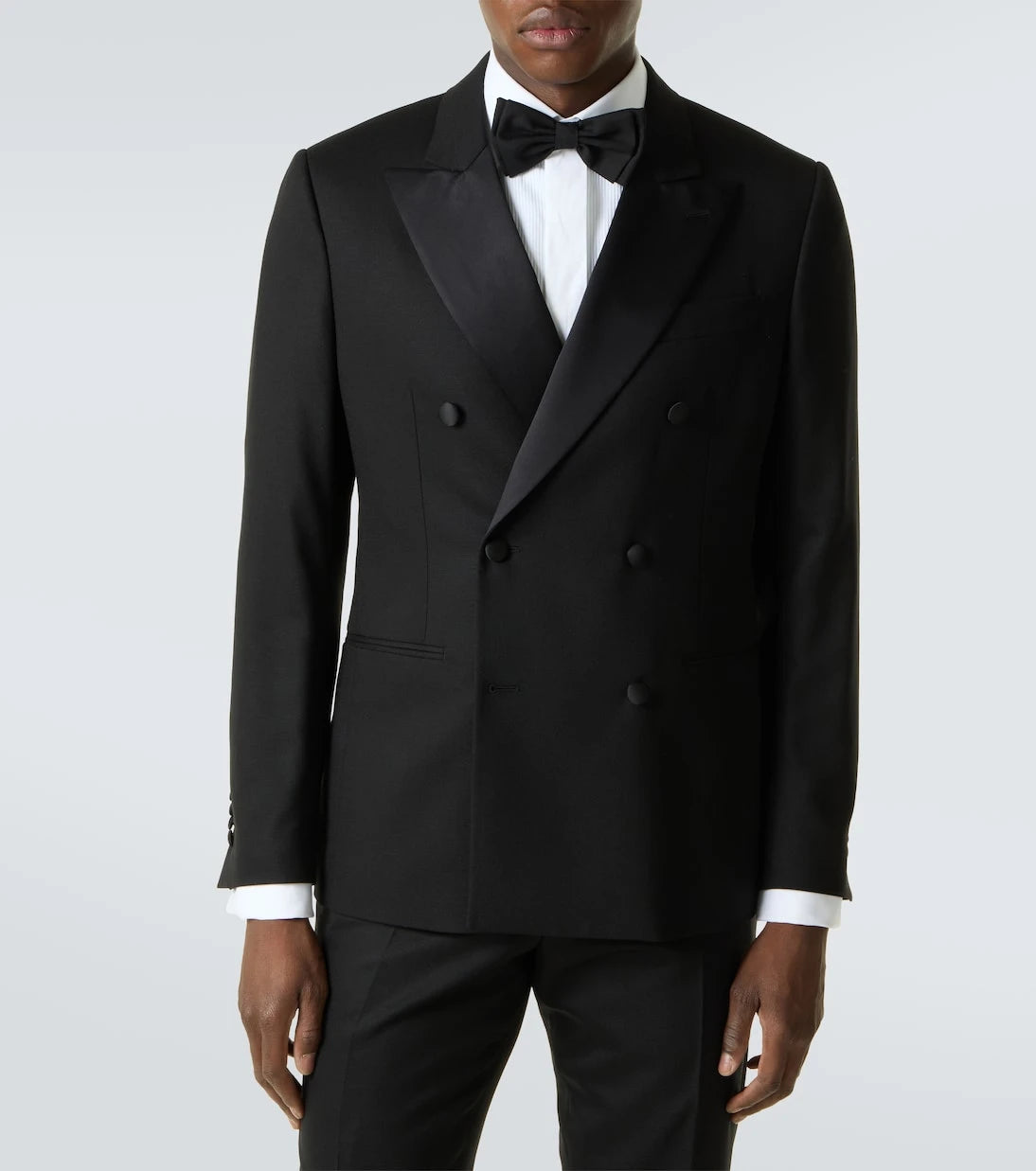 Lardini - Double-breasted wool tuxedo