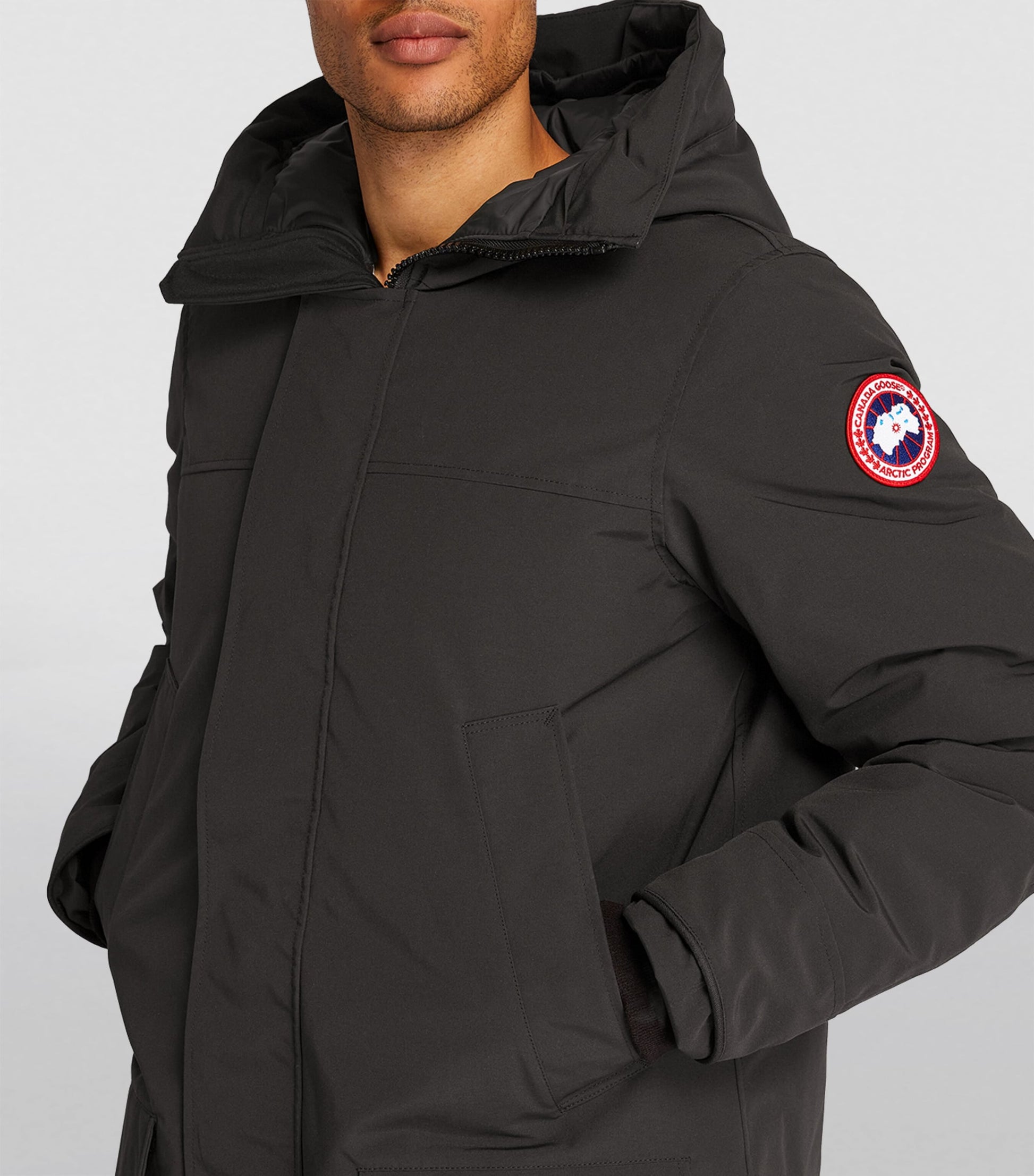 Canada Goose Black Langford Parka Jacket