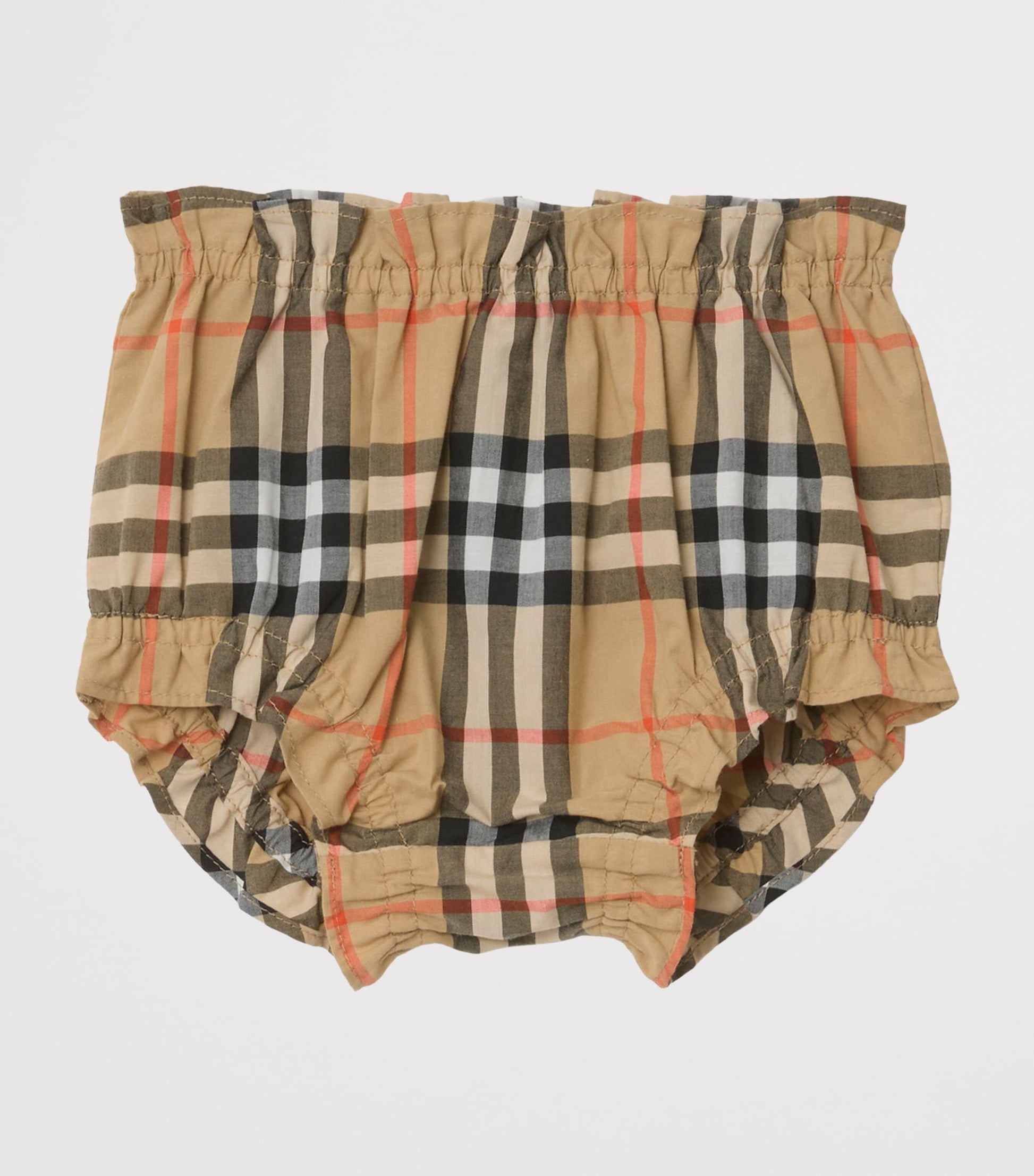 Burberry Kids Cotton Check Dress with Bloomers (1-18 Months)