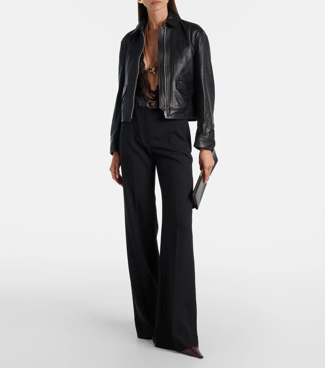 Nour Hammour - Layne leather jacket
