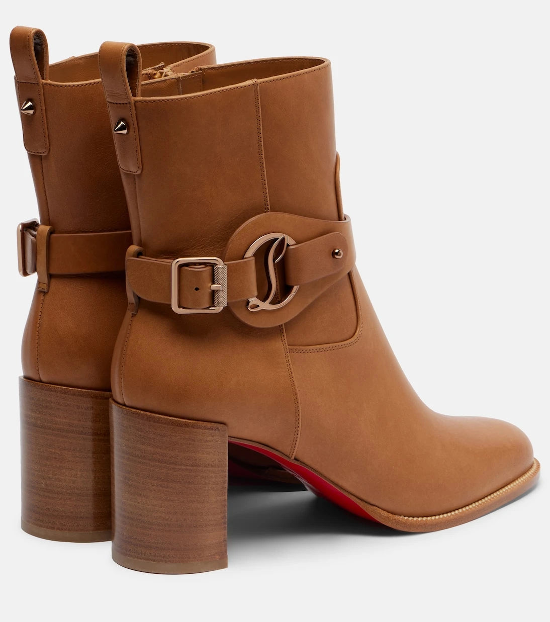 Christian Louboutin - Dianouchette 70 leather ankle boots