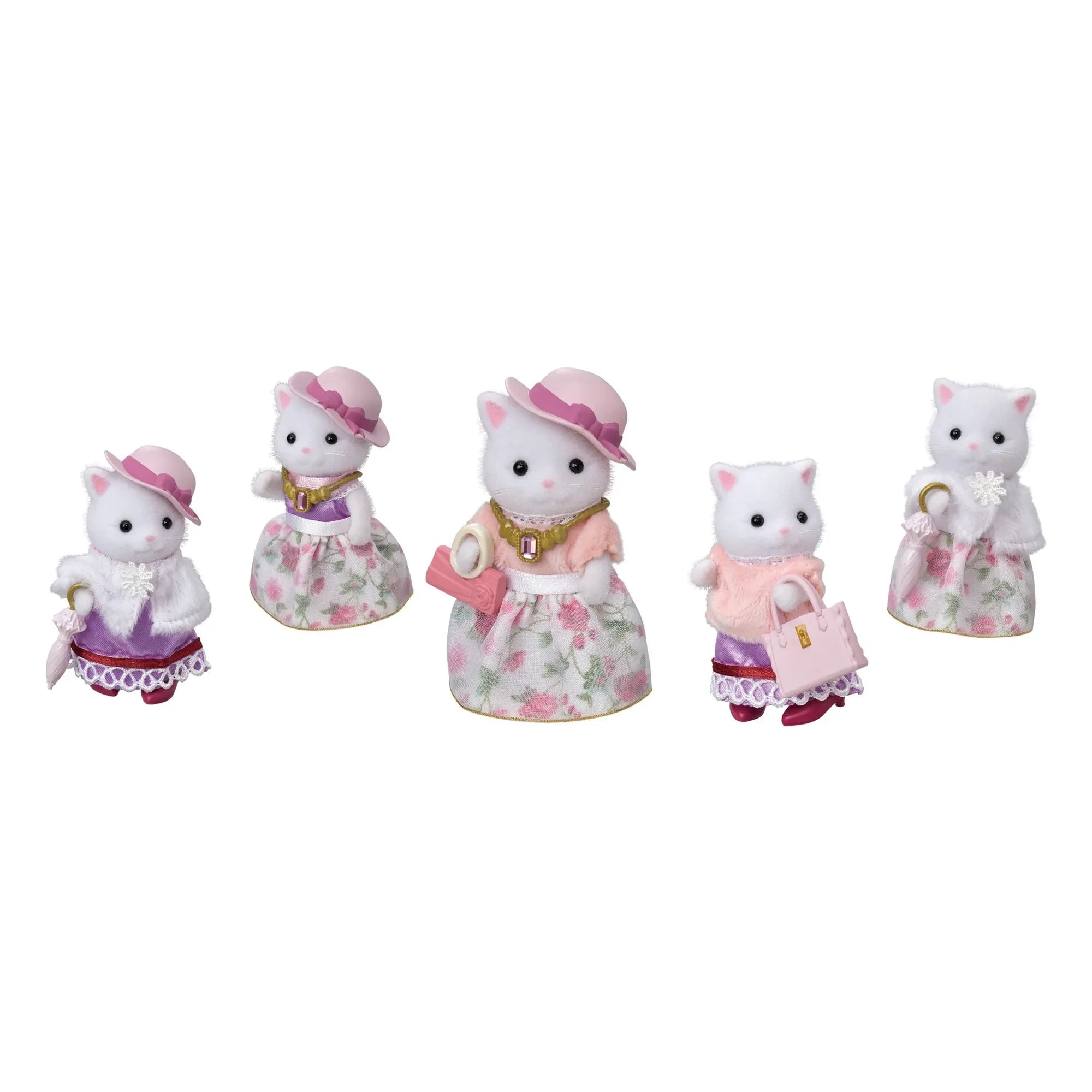 Sylvanian Families - The fashion suitcase and big sister Persian Cat