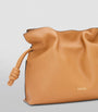 LOEWE Beige Leather Flamenco Purse