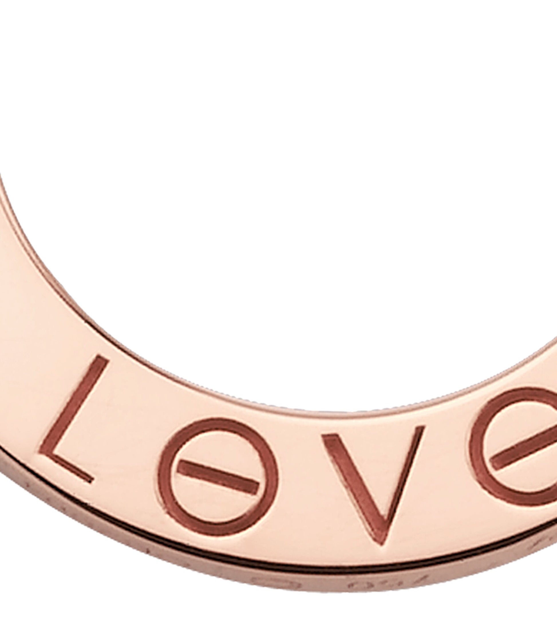 Rose Gold LOVE Necklace