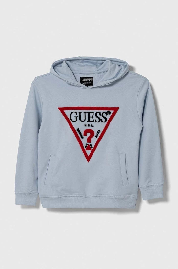 Детски памучен суичър Guess