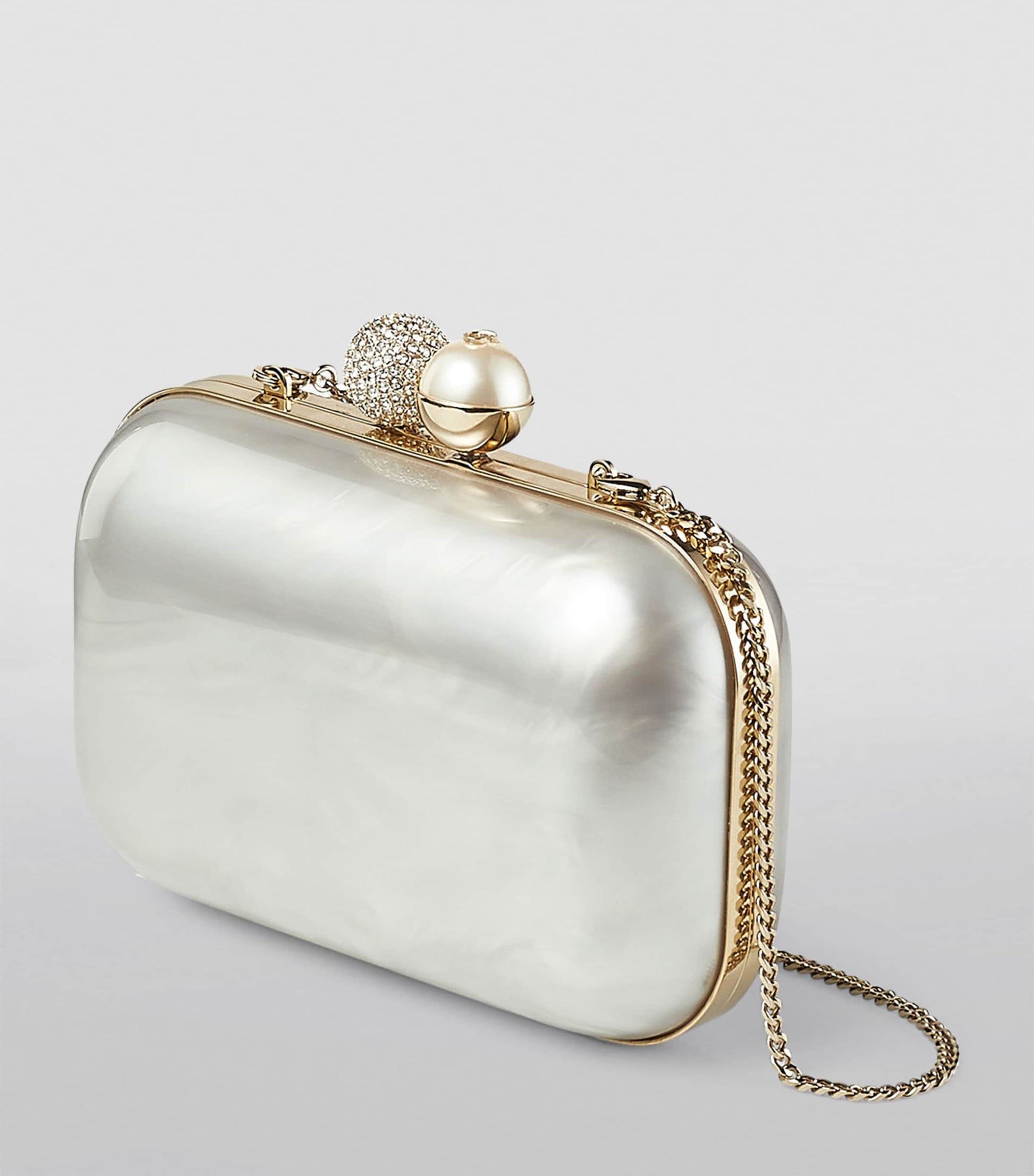 Ivory Cloud Clutch Bag