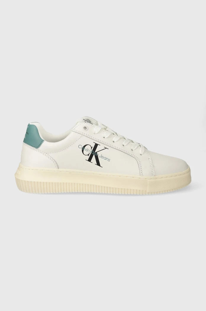 Кожени маратонки Calvin Klein Jeans YM0YM00681 CHUNKY CUPSOLE MONOLOGO