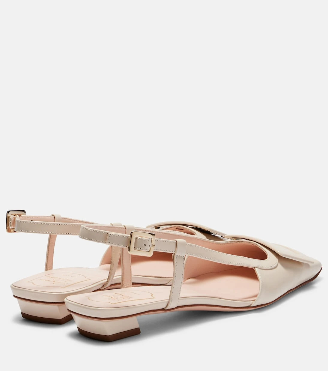 Roger Vivier - Belle Vivier 25 leather ballet flats