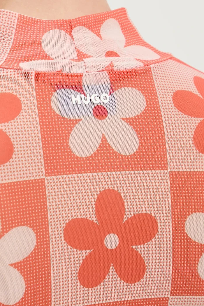 Блуза с дълги ръкави Hugo Blue