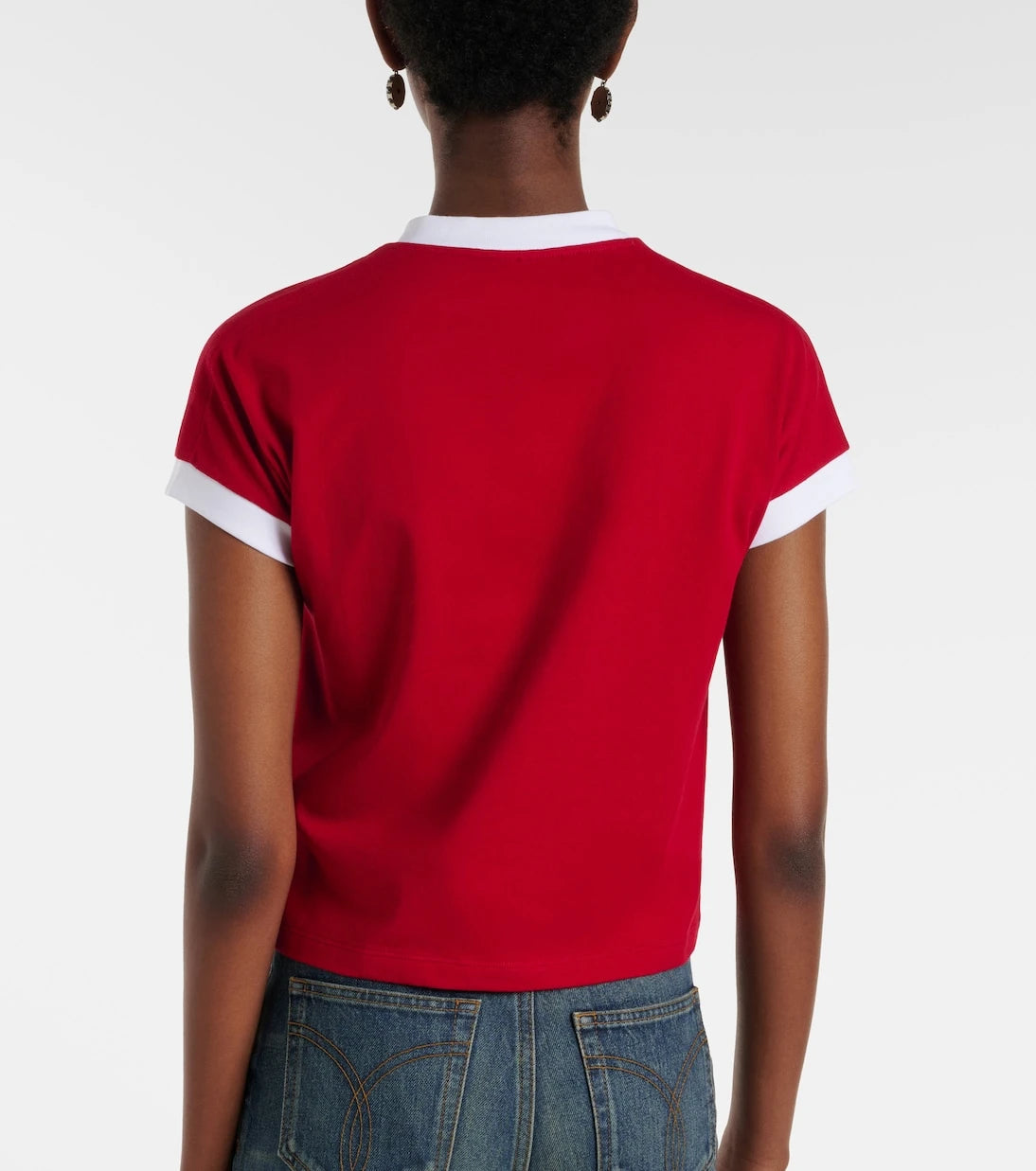 Versace - Medusa cotton-blend jersey T-shirt