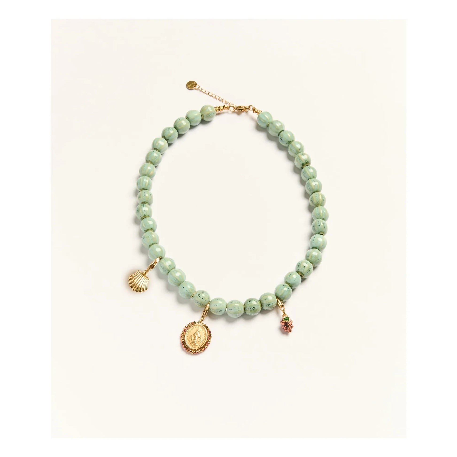 Palas - Escapade necklace | Green water