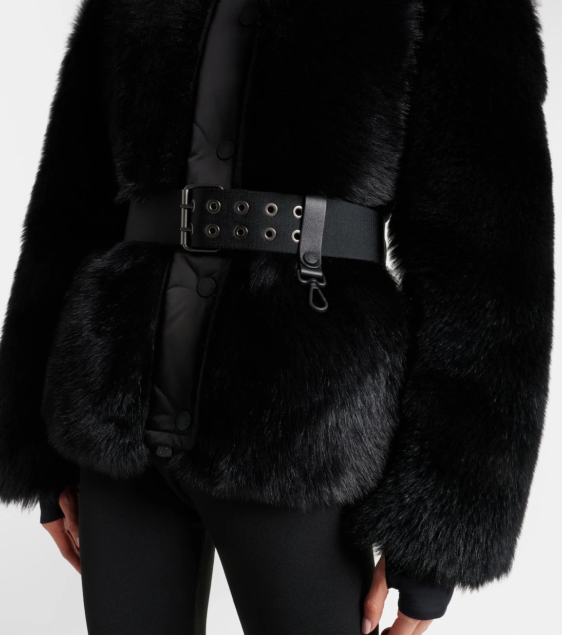 Moncler Grenoble - Valdivian shearling down jacket
