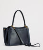Blue Small Calfskin Rodeo Shoulder Bag