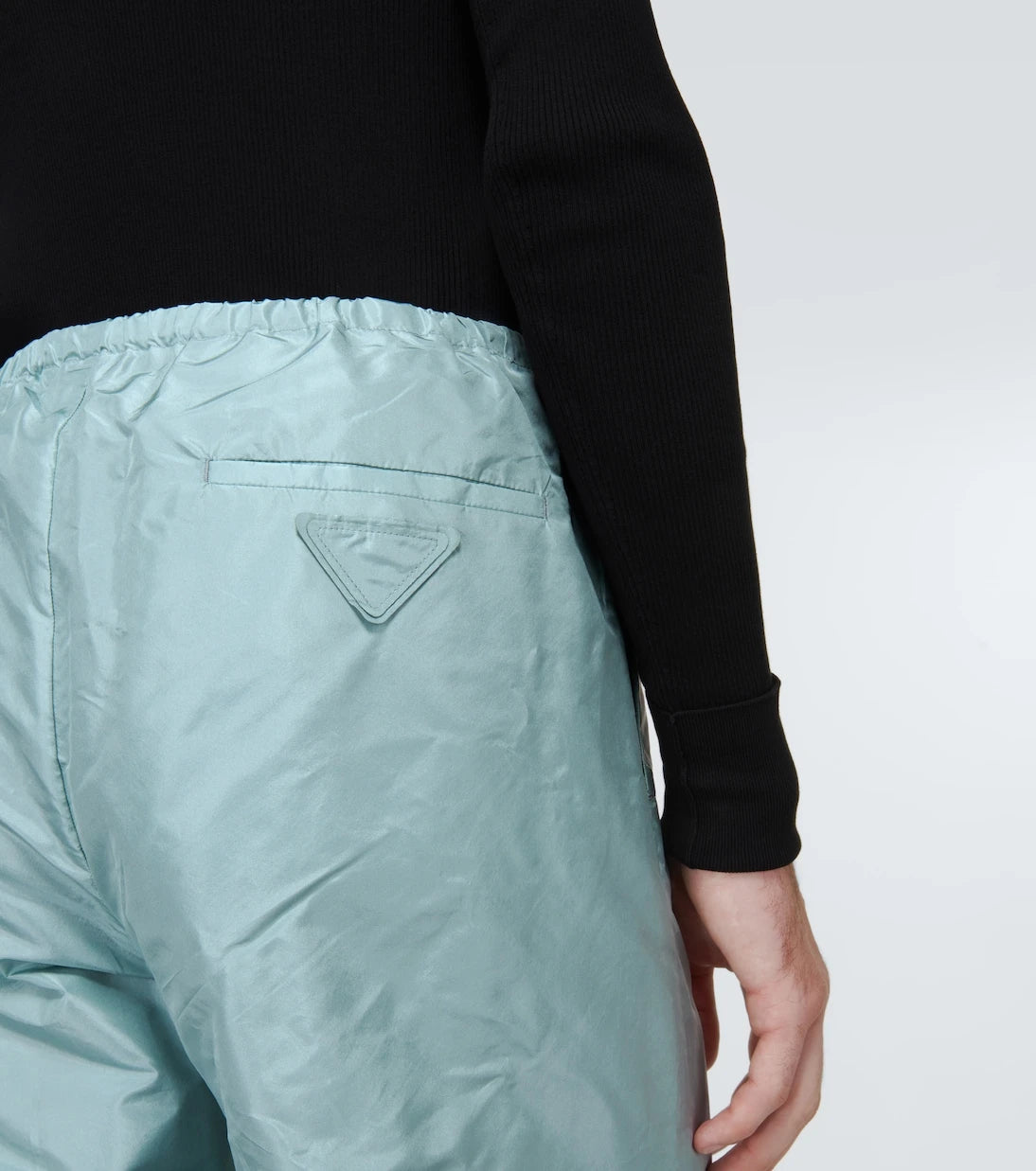 Prada - Silk wide-leg pants