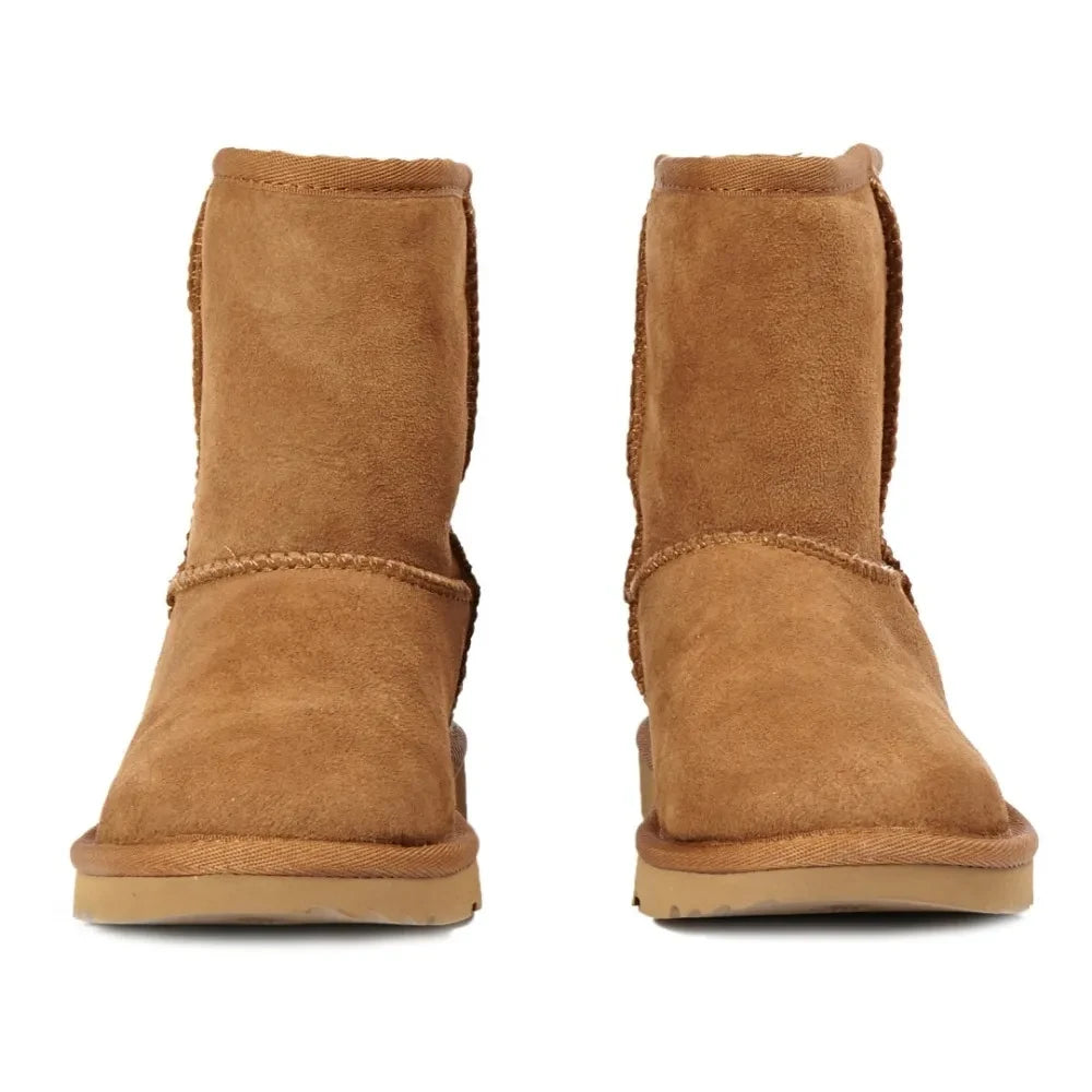 UGG - Classic II Fur Lined Suede Boots | Camel