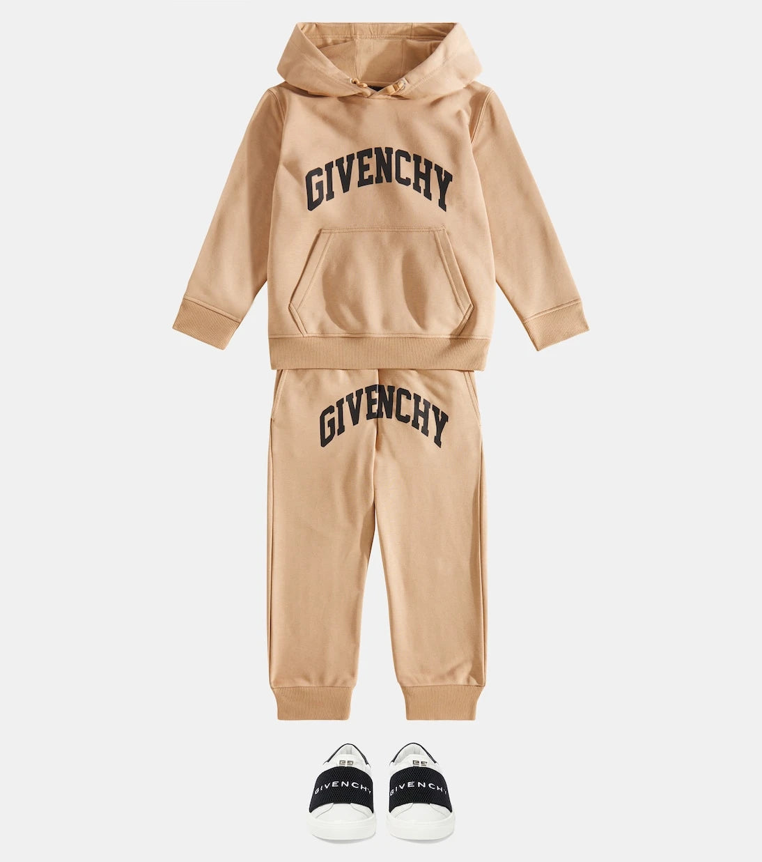 Givenchy Kids - Logo cotton-blend fleece sweatpants