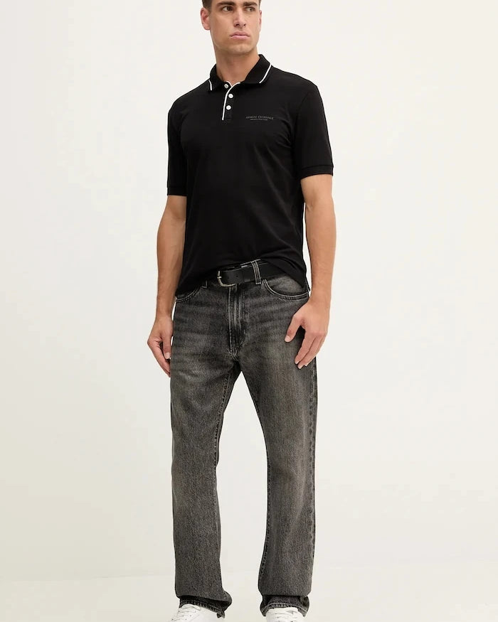 Armani Exchange erkek pamuklu polo tişört