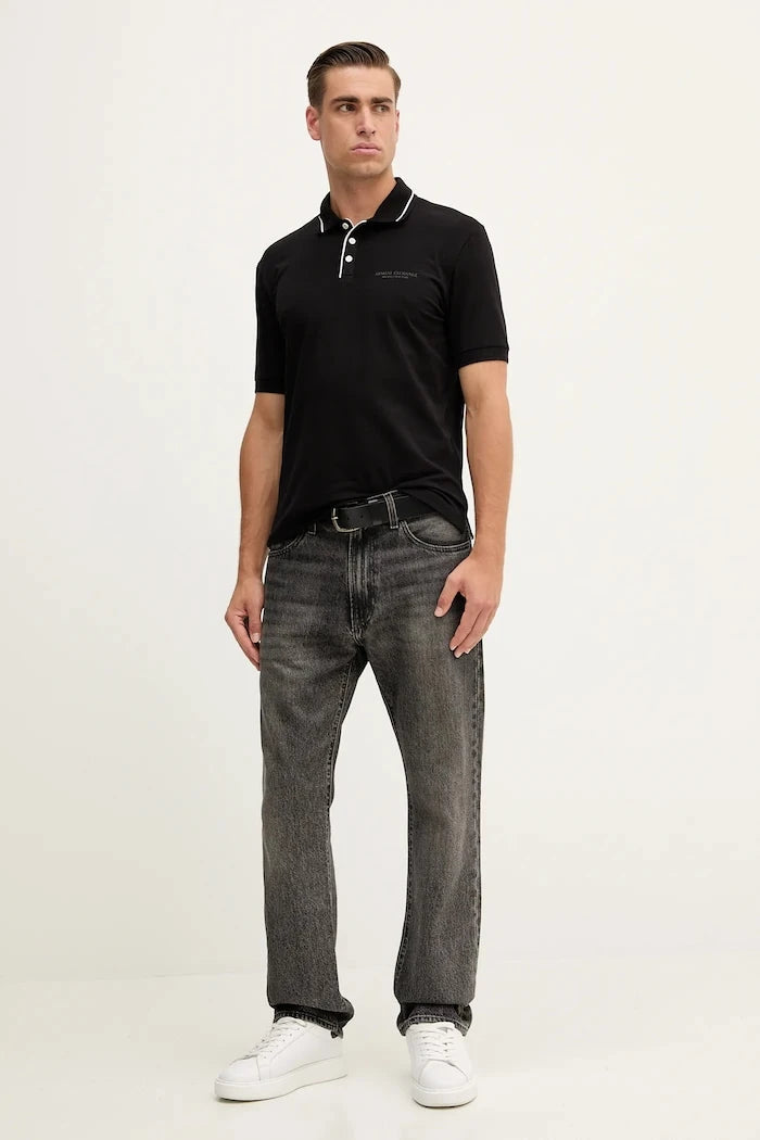 Armani Exchange erkek pamuklu polo tişört