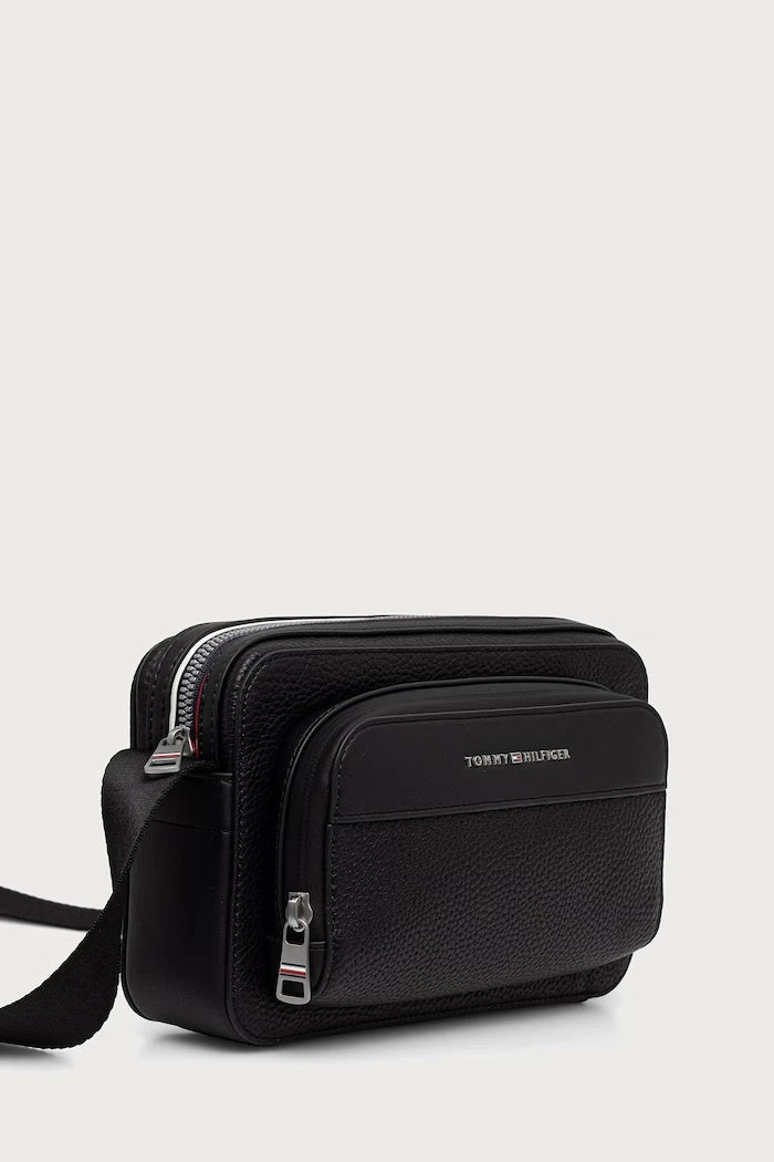 Tommy Hilfiger erkek suni deri omuz çantası