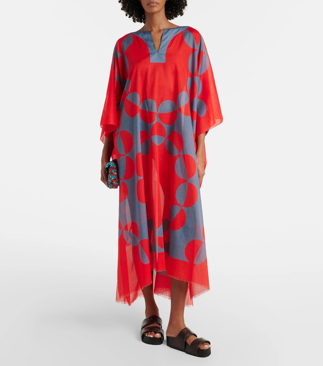 Dries Van Noten - Printed cotton kaftan