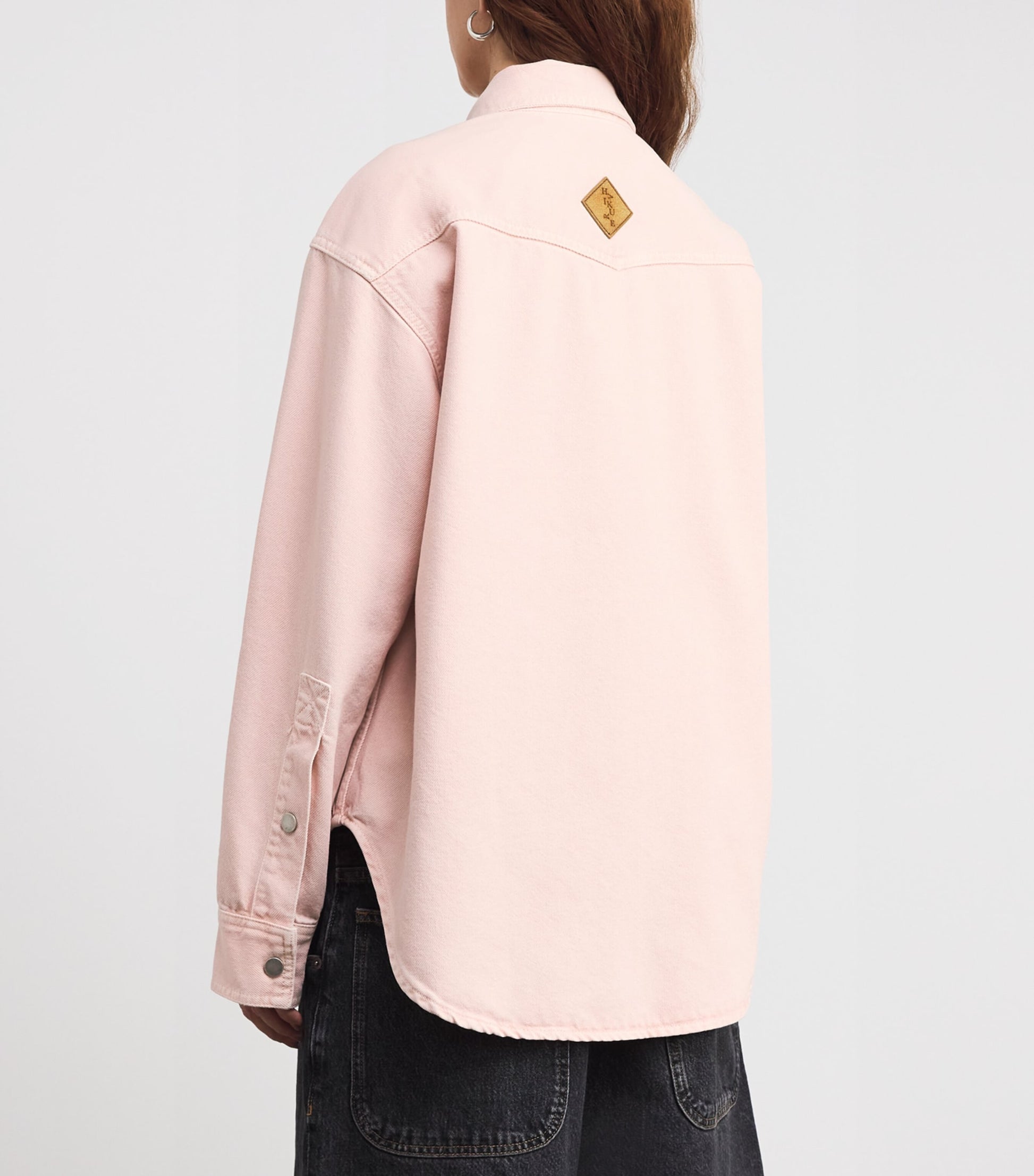 Haikure Brown Belty Denim Jacket