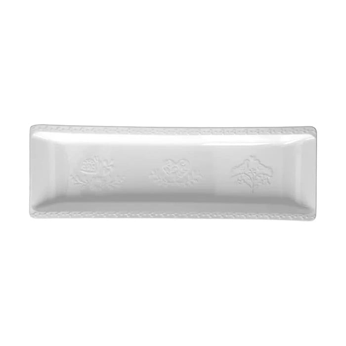 Tognana porselen servis tabağı 41 x 14 cm