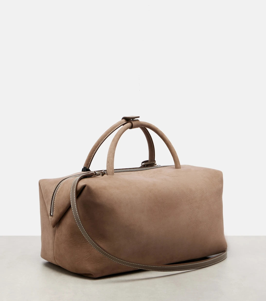 Max Mara - Holdall Medium suede tote bag