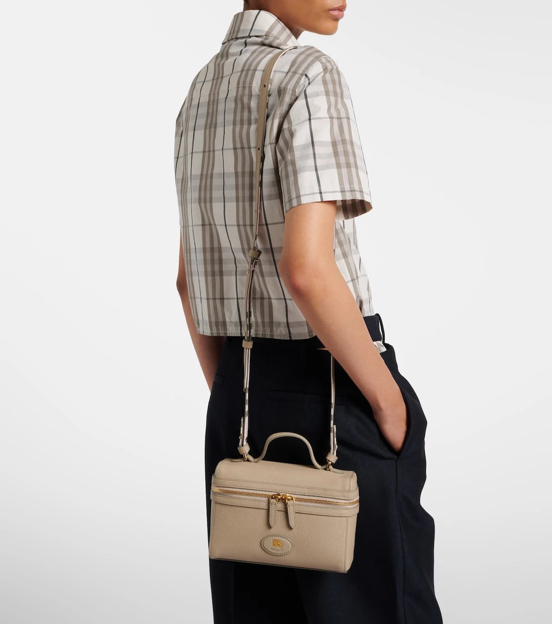 Burberry - Bloomsbury leather vanity bag