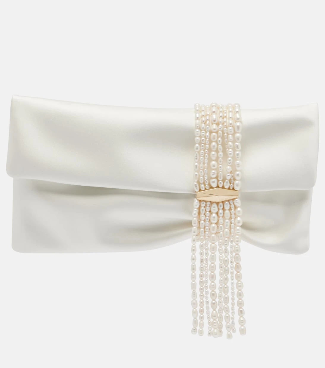 Jimmy Choo - Zandra embellished satin clutch