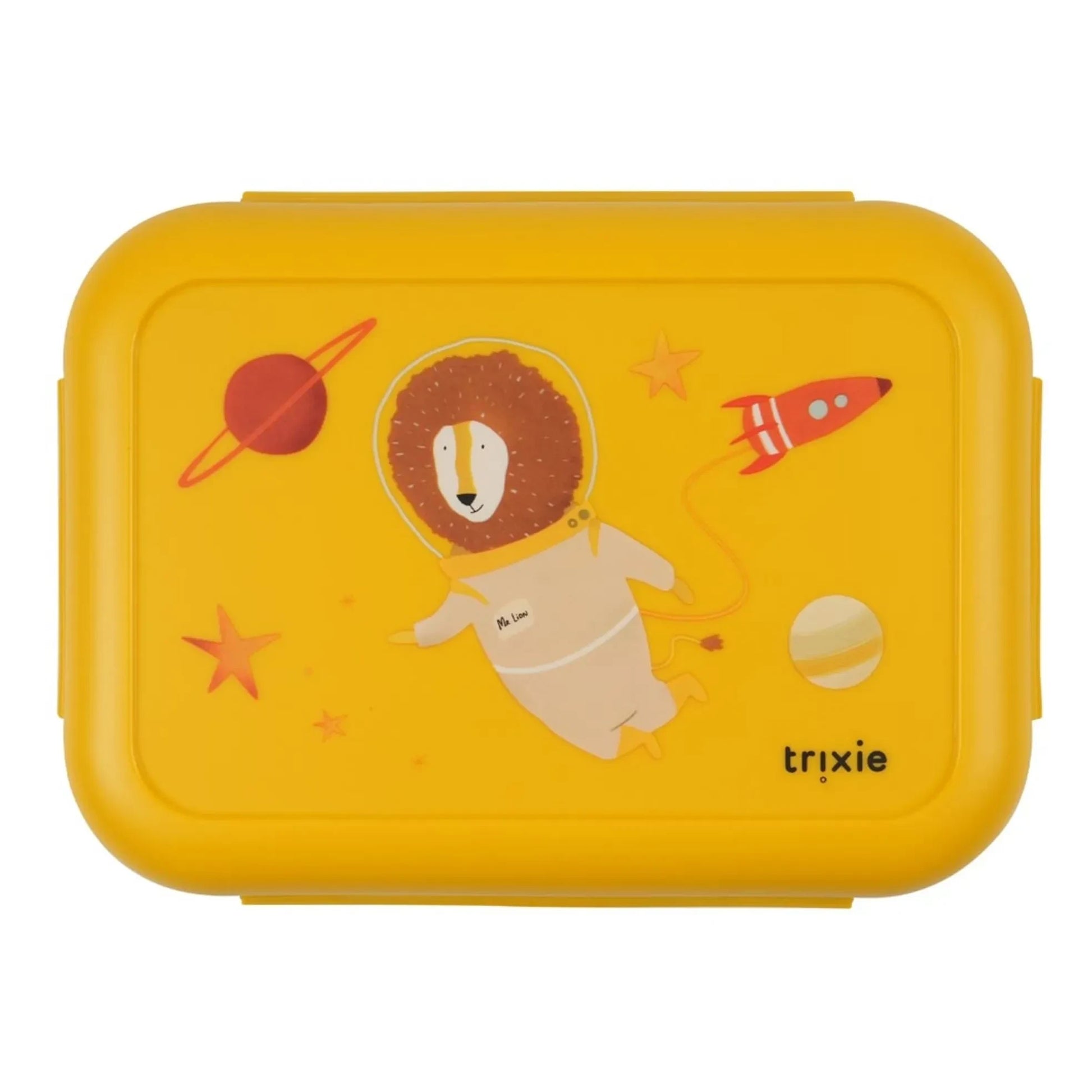 Trixie - Lunch Box Clips Spaceman Mr. Lion | Yellow