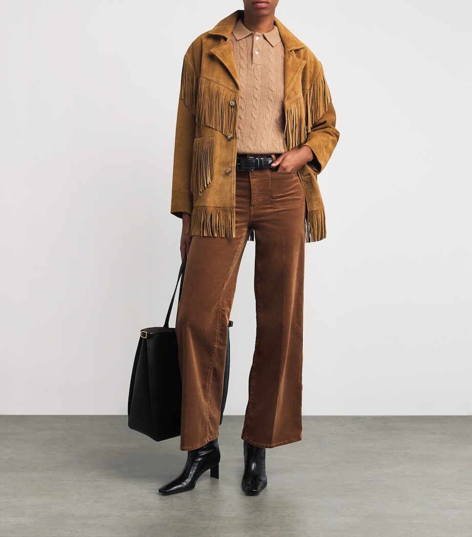 Wool-Cashmere Cable-Knit Sweater