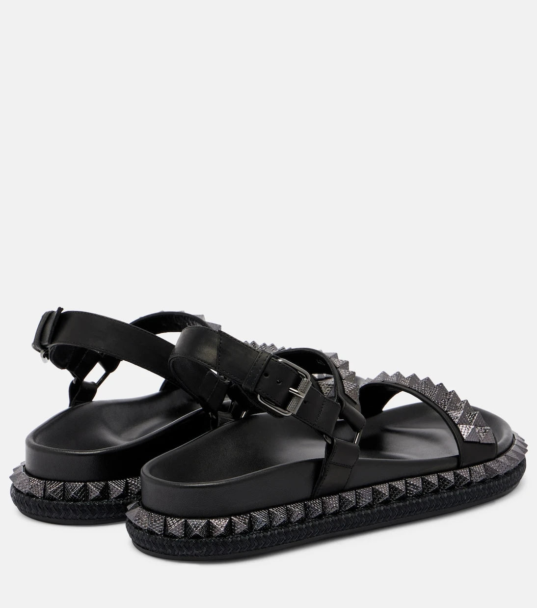 Christian Louboutin - Pyrabizz spiked leather sandals