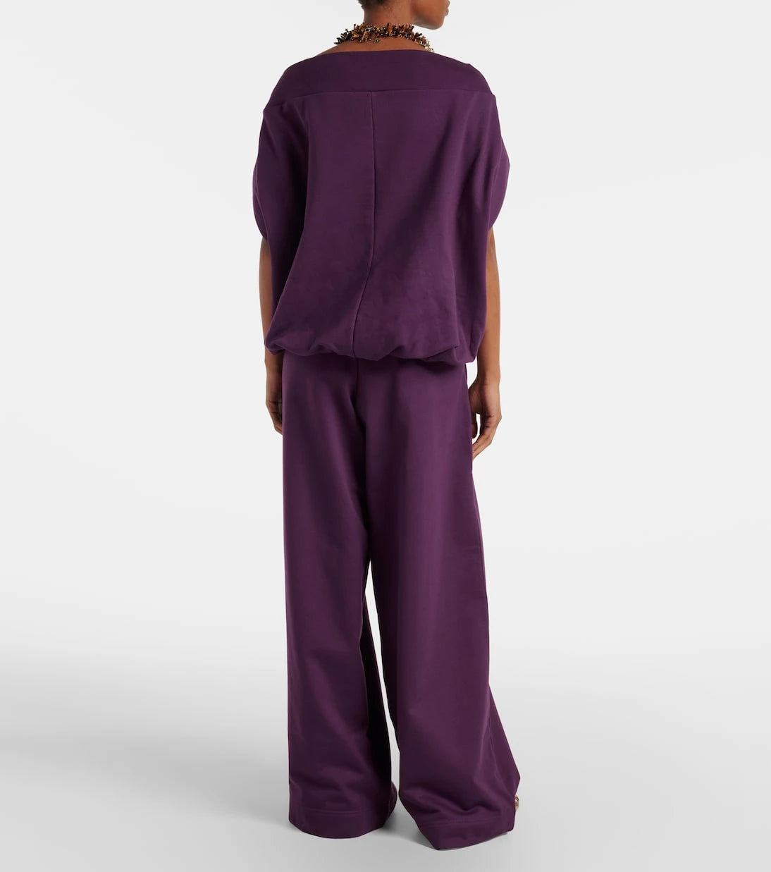 Dries Van Noten - Cotton jersey sweatpants